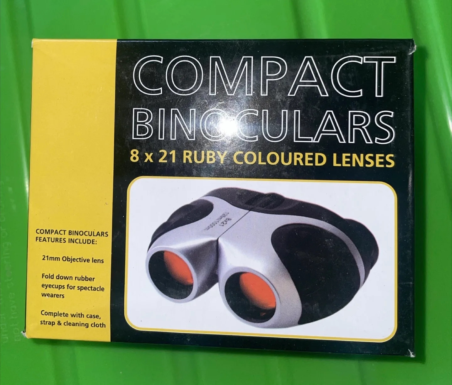 Compact Binoculars 8x21 Ruby Lenses thumbnail