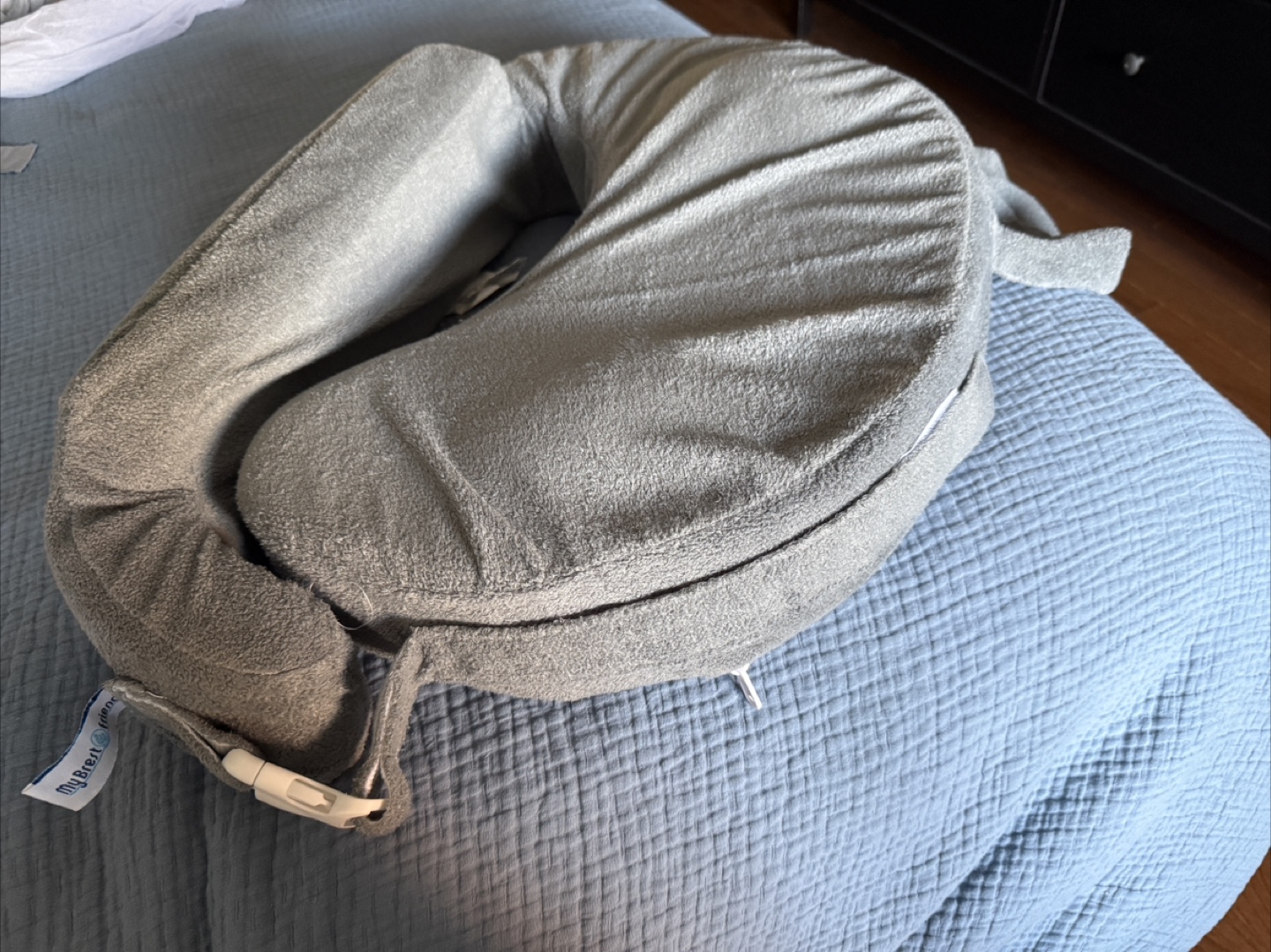My Brest Friend Nursing Pillow - Gray - photo 3