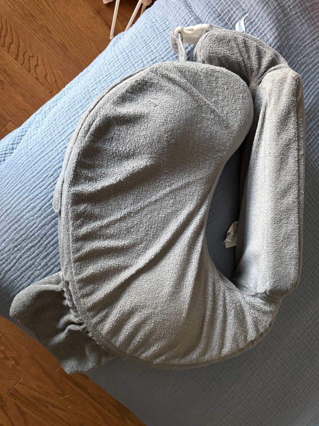 My Brest Friend Nursing Pillow - Gray