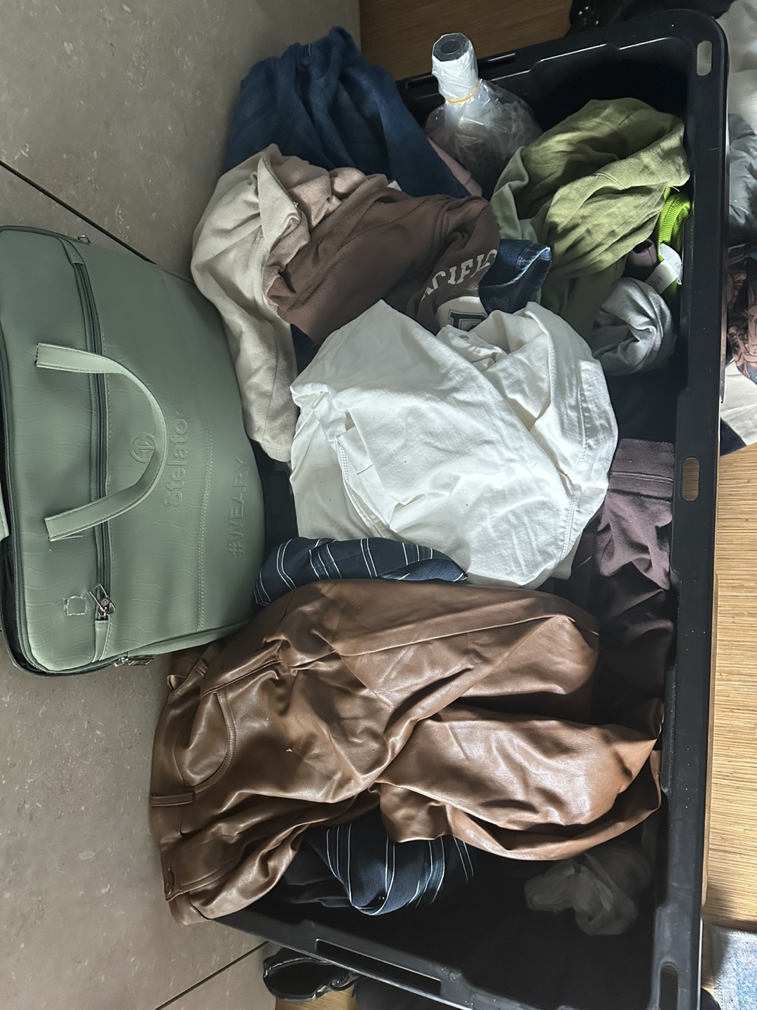 Closet clean out