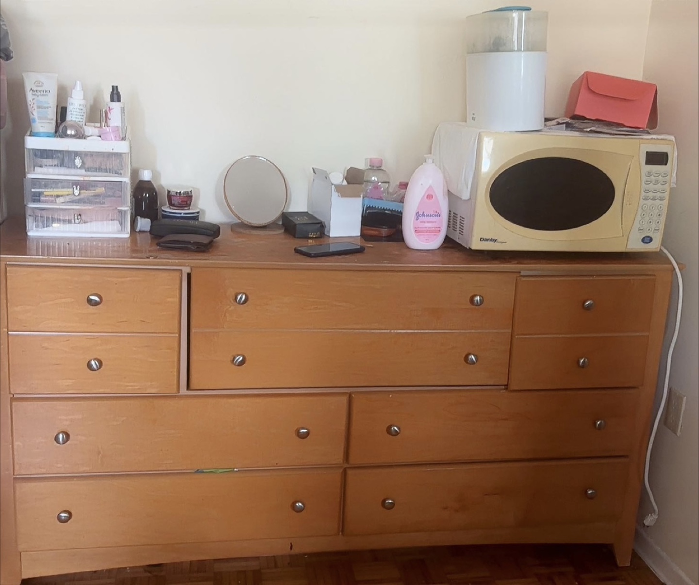 Wooden Dresser - Great Storage!