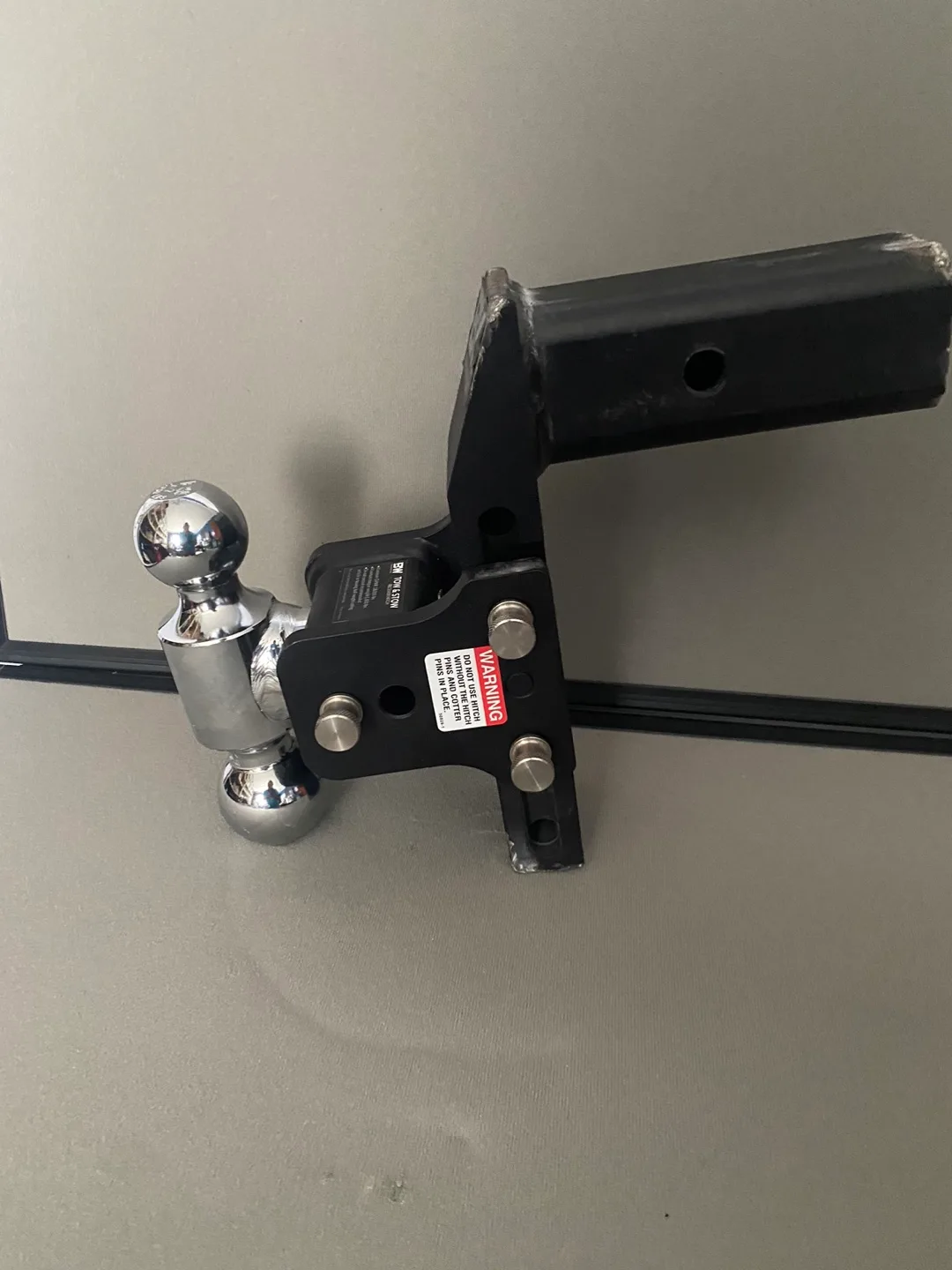 B&W Trailer Hitches Tow/Stow Adjustable Trailer Hitch Ball Mount image indicator(5)