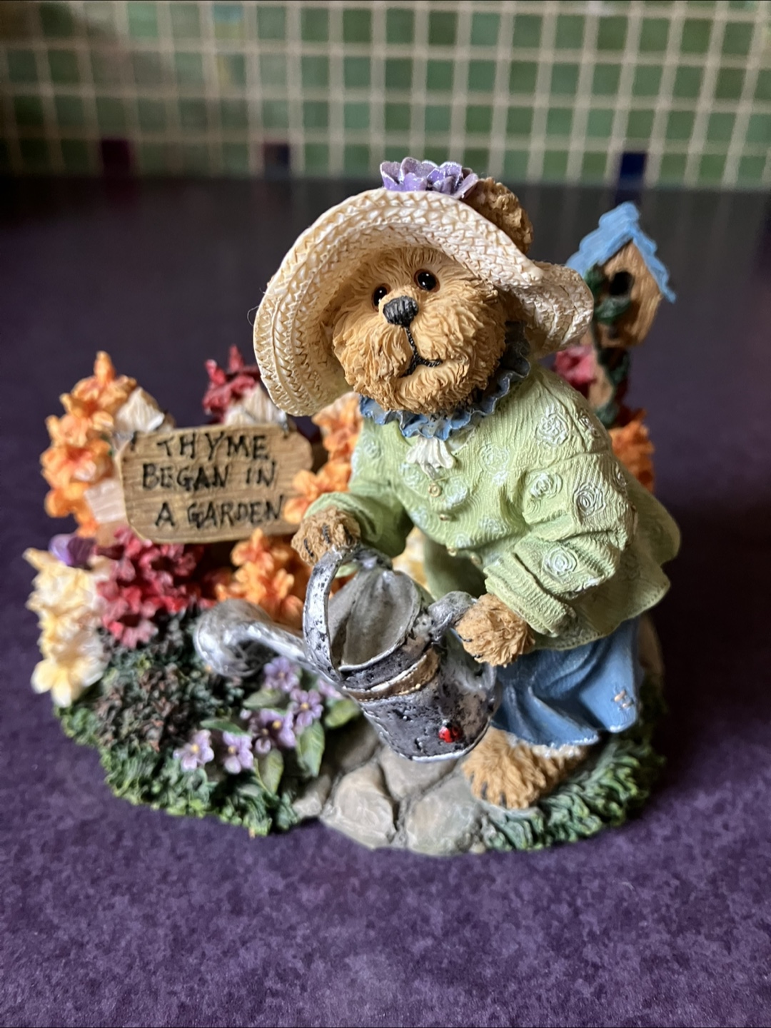 Boyds Bears Eleanor Garden Thyme Figurine