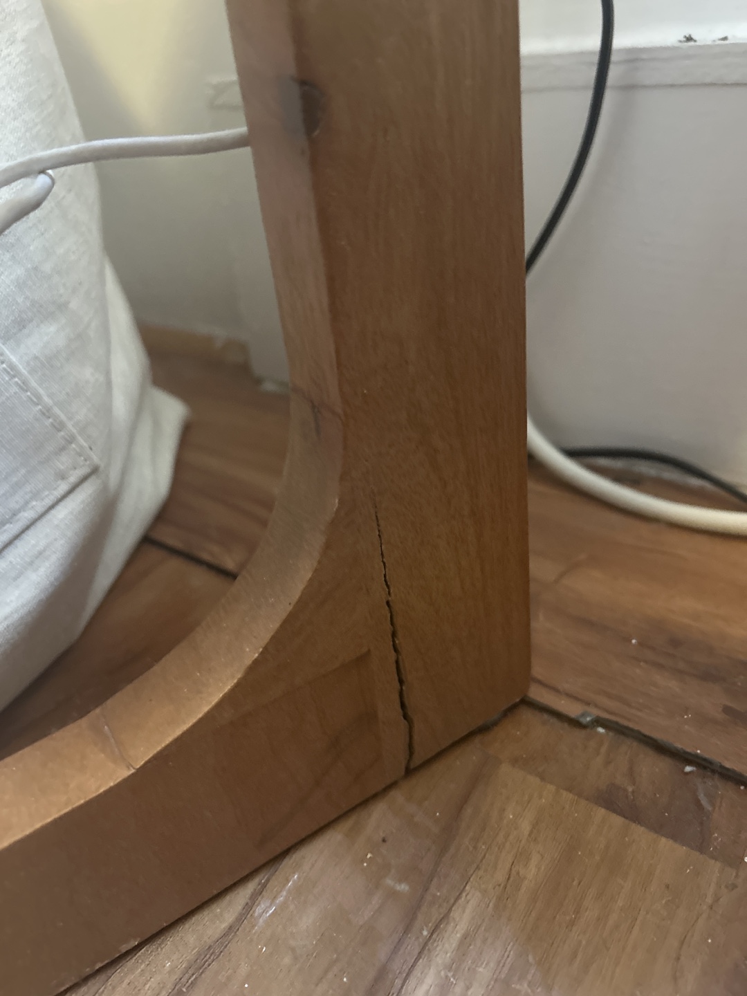 Homegoods Wooden Side Table - photo 2