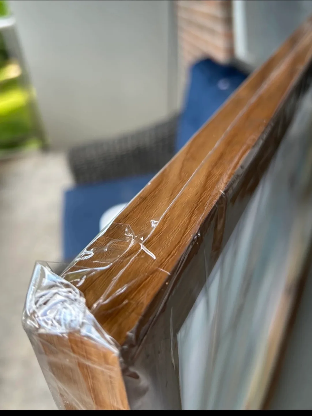 Framed Colourful Abstract Canvas Wall Art (20” x 40”) image indicator(3)