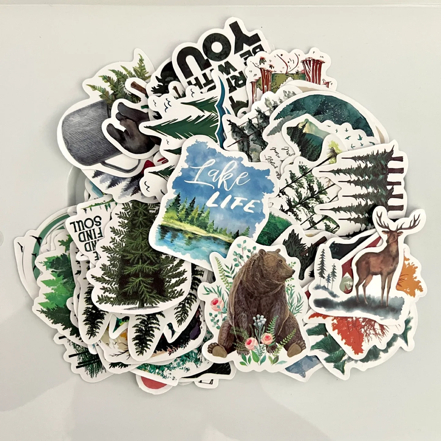 ✨FREE✨ Stickers Forest 50 pcs - Read description 🧡 thumbnail