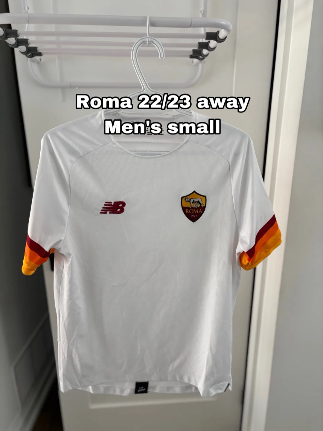 New Balance AS Roma 22/23 Away Jersey - Men's Small thumbnail