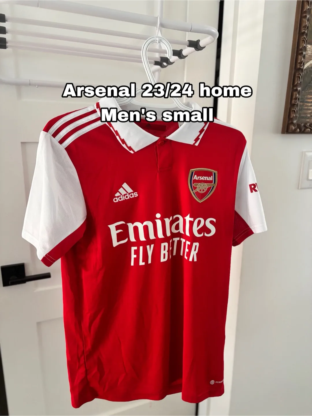 Adidas Arsenal 23/24 Home Jersey - Men's Small thumbnail