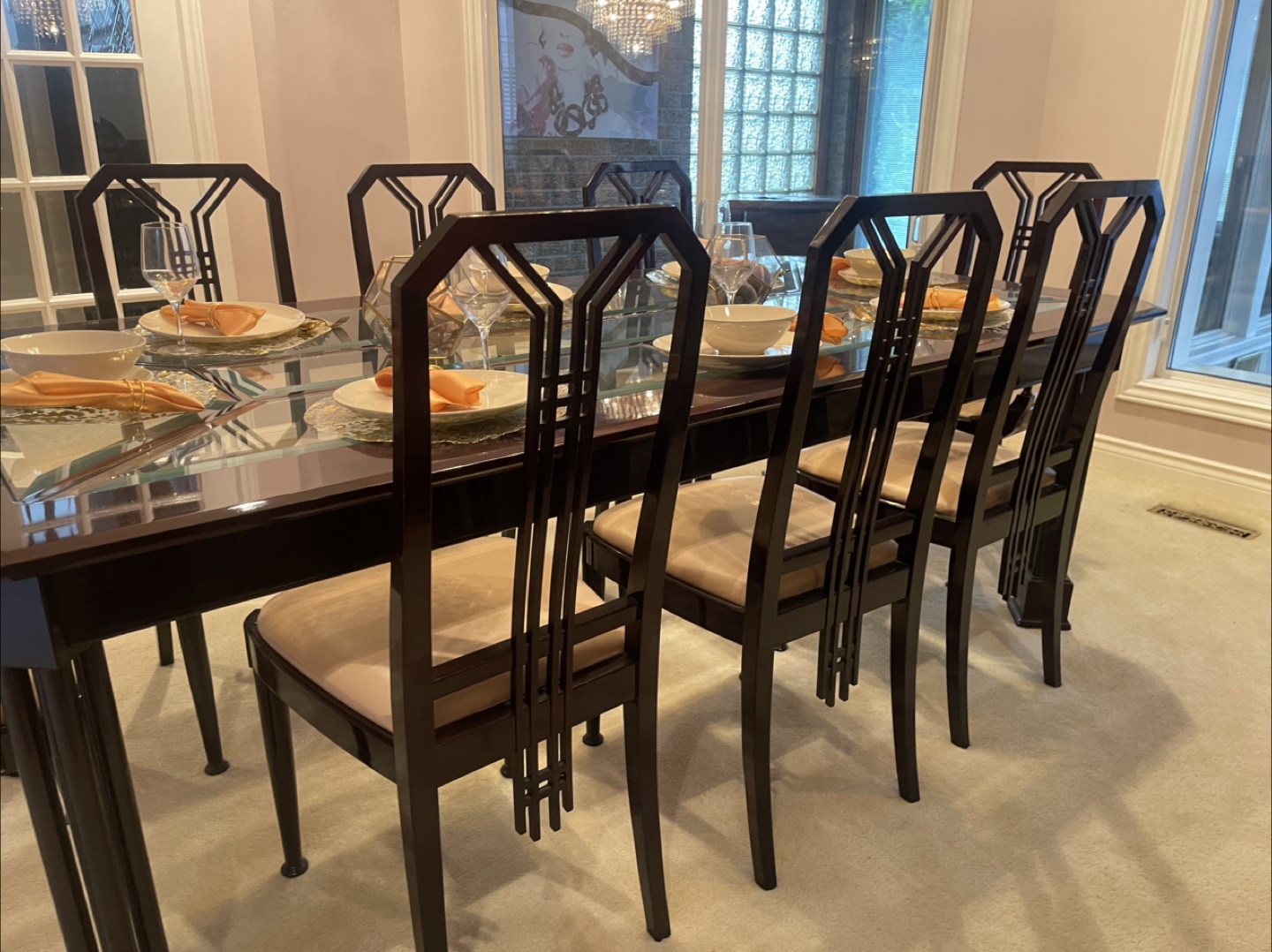Dining Table and China Cabinet REDUCED - photo 2