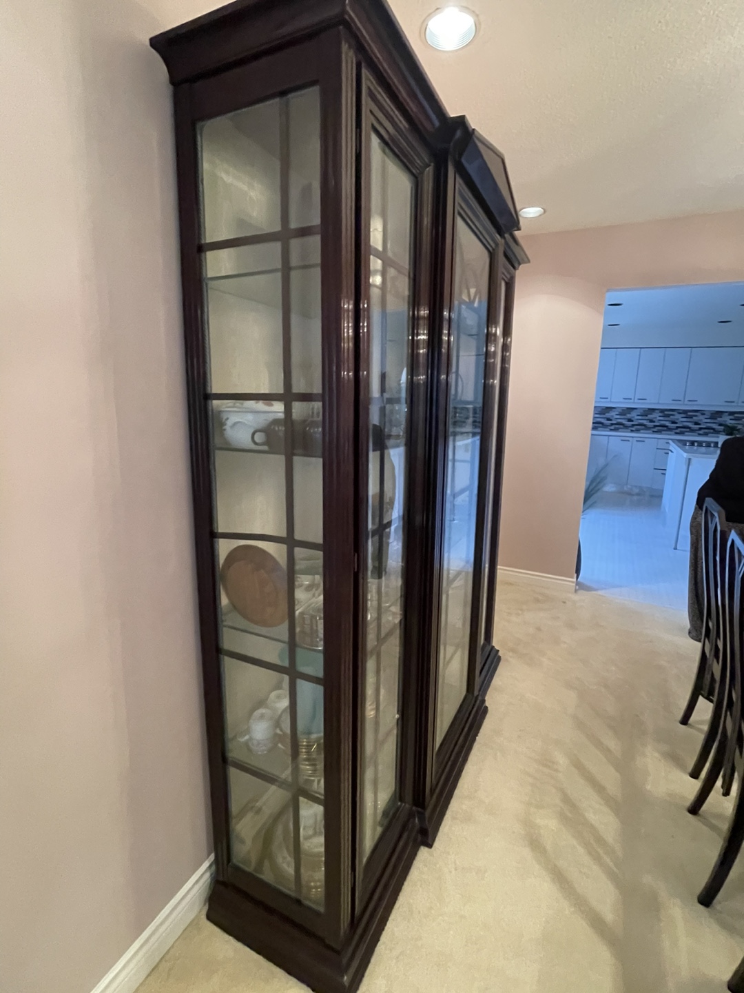 Dining Table and China Cabinet REDUCED - photo 5
