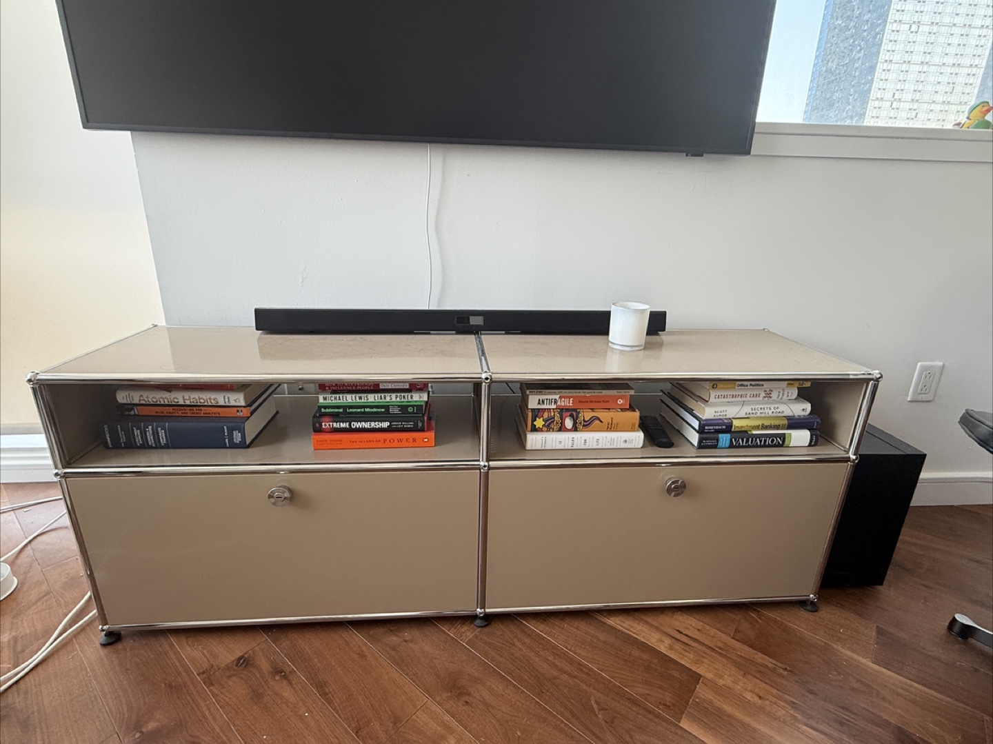 USM Haller Media Console O2 Beige color