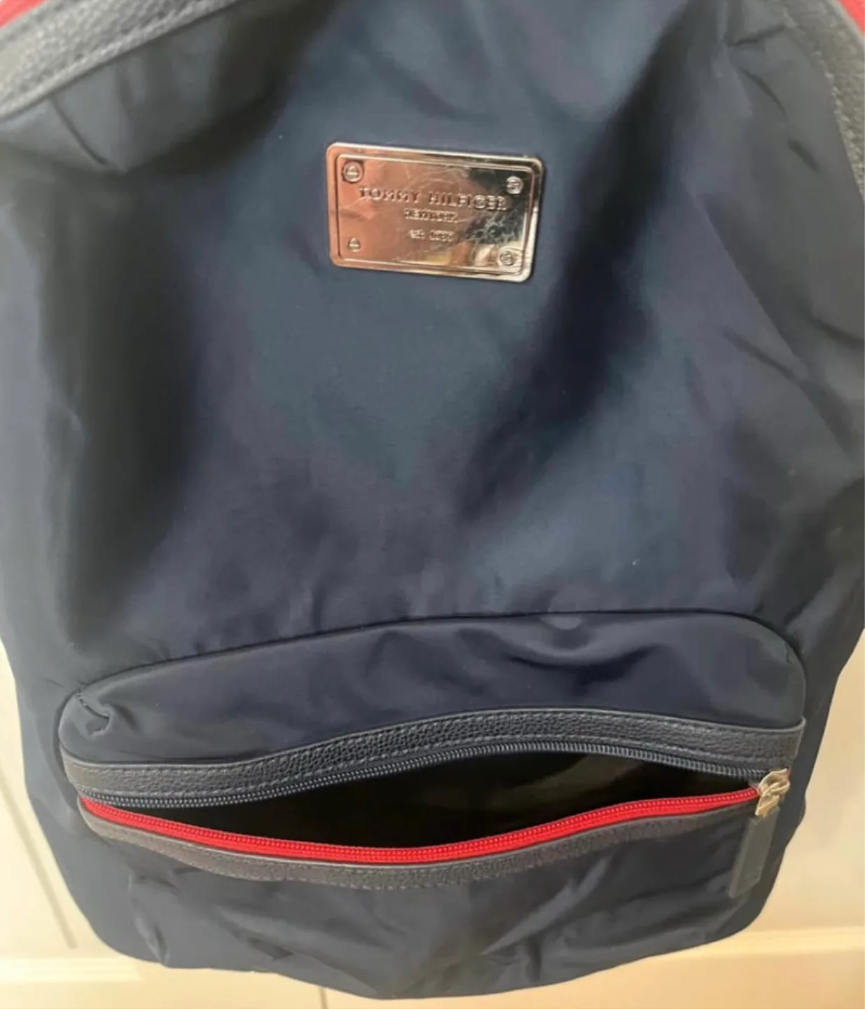 Tommy Hilfiger Navy Blue Backpack image indicator(2)