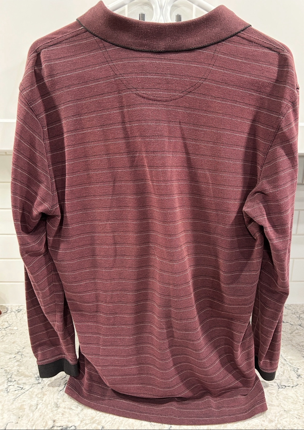Men’s Long Sleeve Polo Shirt (VanHeusen) - photo 2