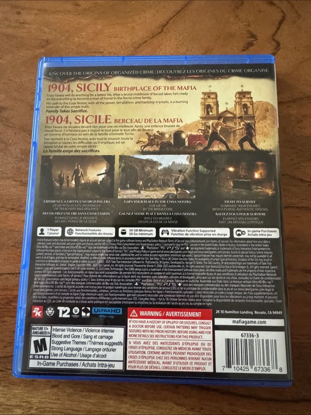 Mafia: The Old Country PS5 Game image indicator(2)