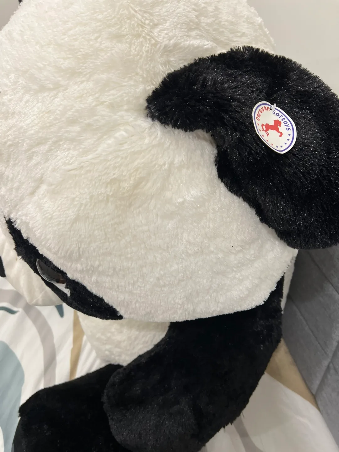 Giant Panda Plush- Caravan Softoys image indicator(3)