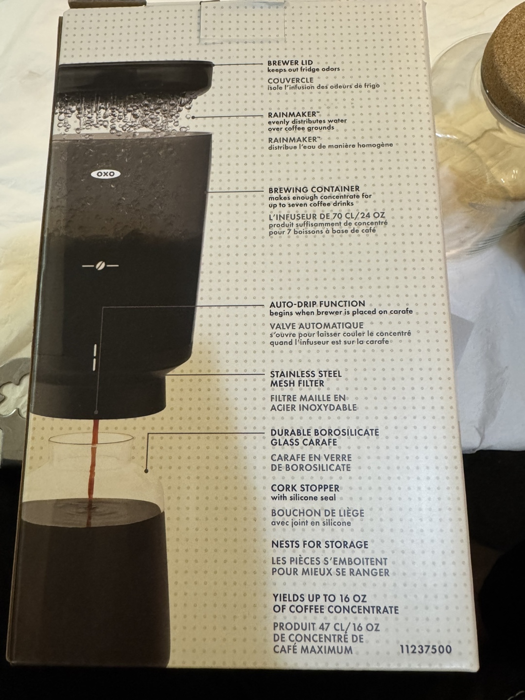 OXO Brew Compact Cold Brew Coffee Maker - photo 2