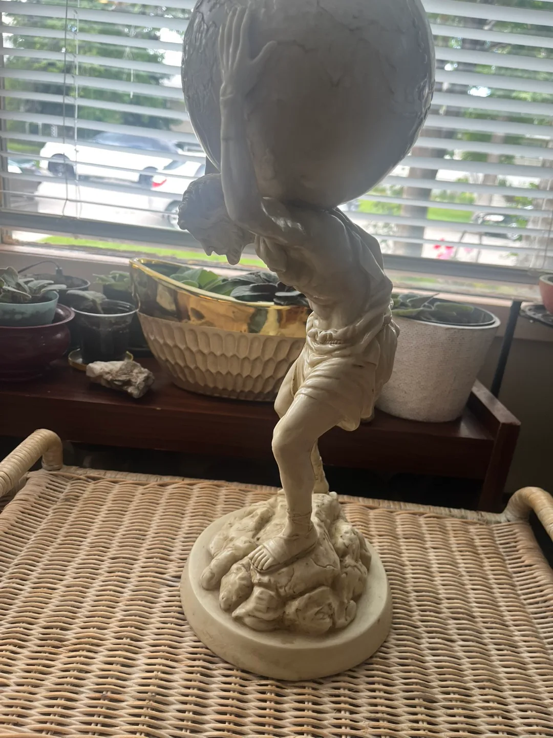 Atlas Statue Home Decor - 18 Inches Tall image indicator(2)