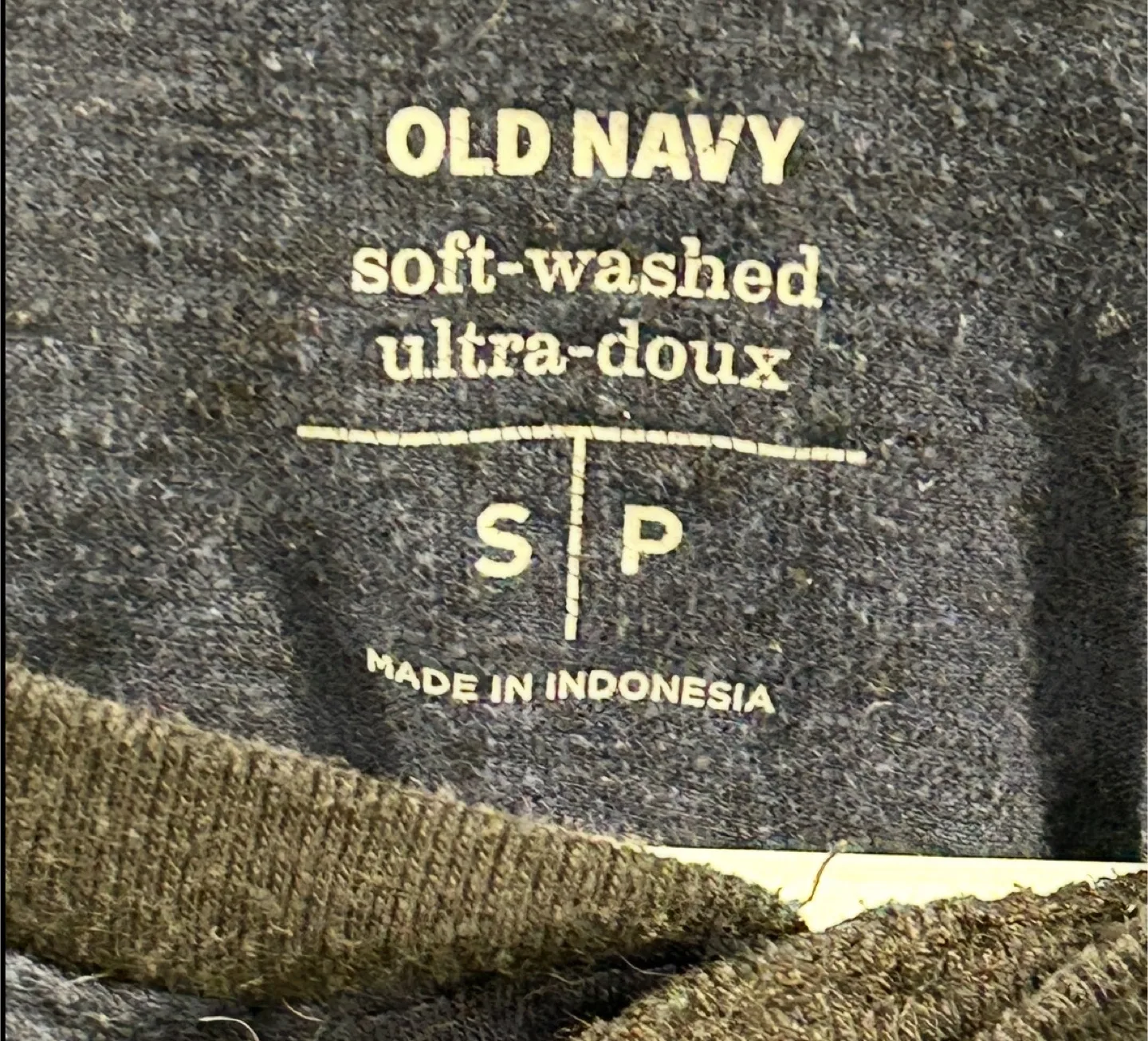 Men’s 2 toned Long Sleeve Shirt (Old Navy) image indicator(3)