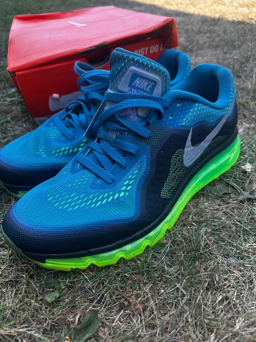 Nike Air Max 2014 Blue/Green - Size 11 image indicator(2)