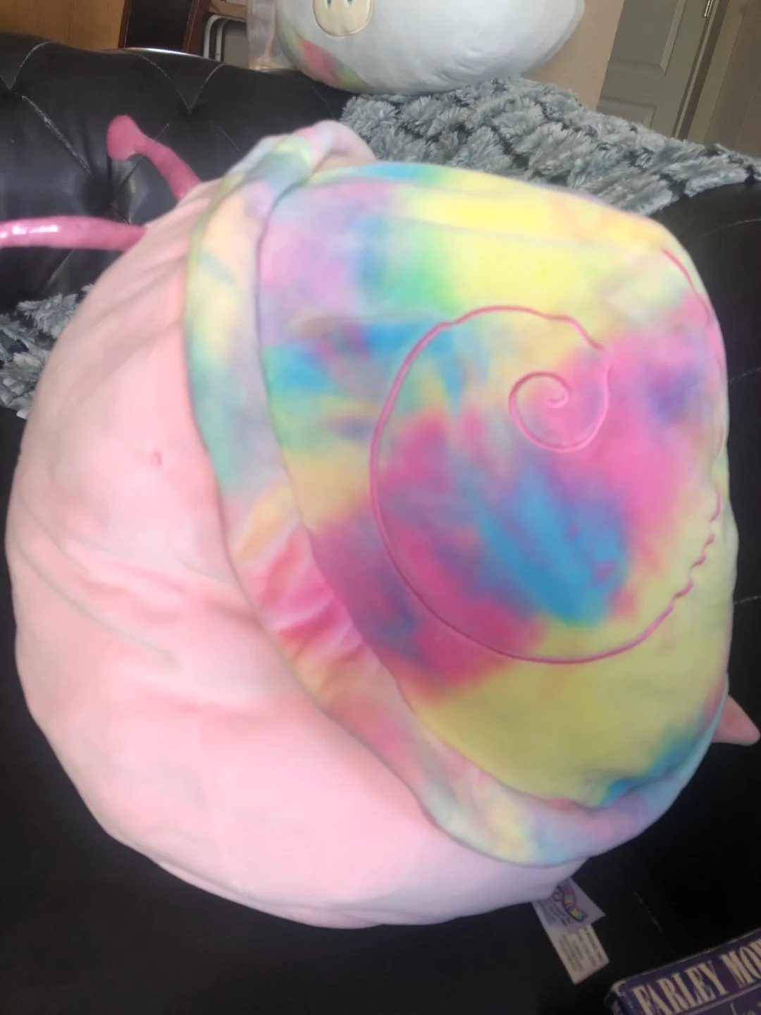 Giant Squishmallows Snail Plush-tie dye image indicator(2)