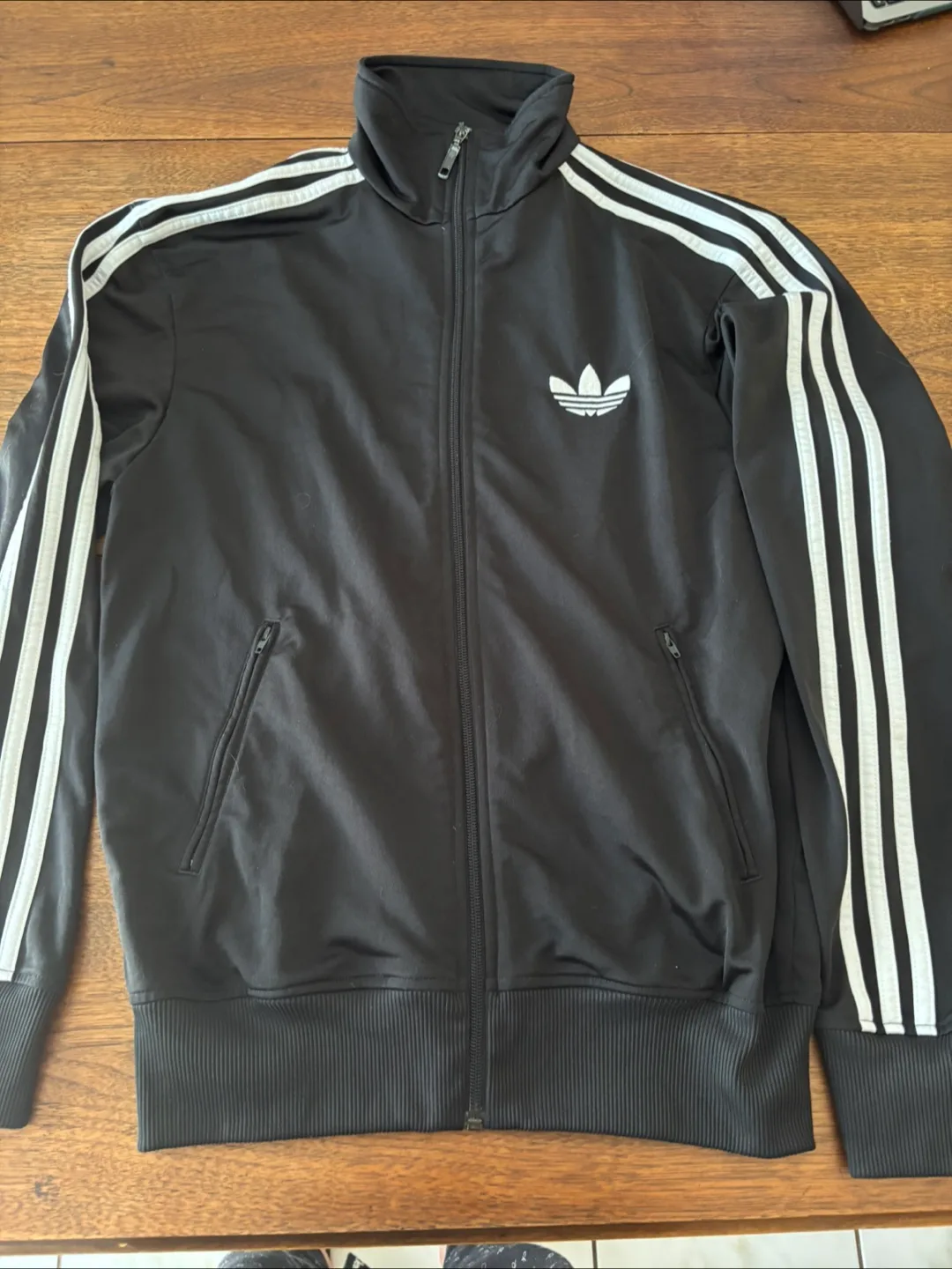 Adidas Black Track Jacket image indicator(6)
