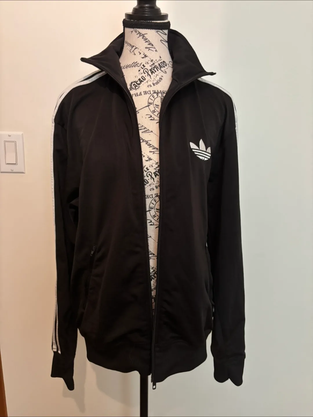 Adidas Black Track Jacket image indicator(2)