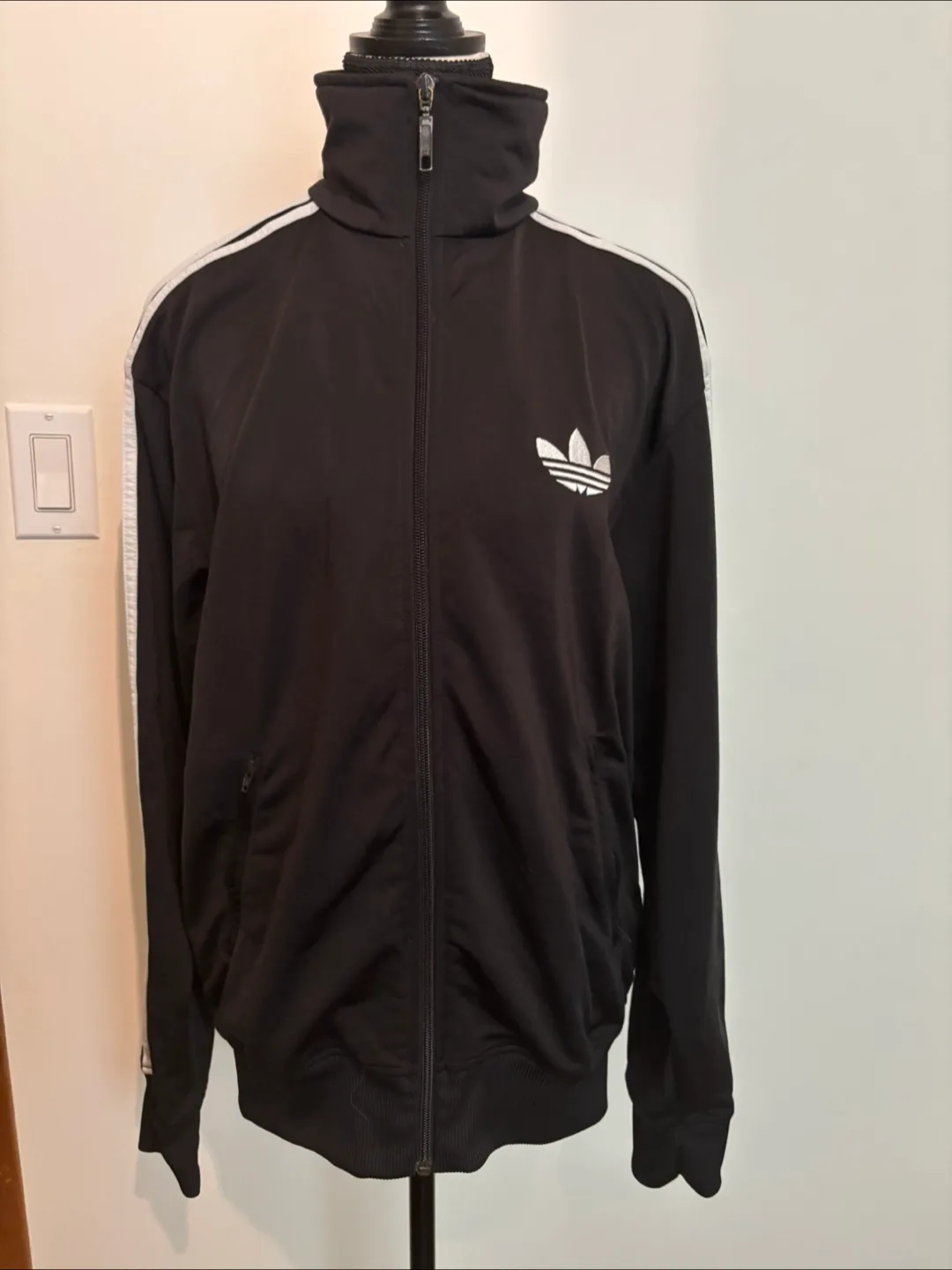 Adidas Black Track Jacket image indicator(3)