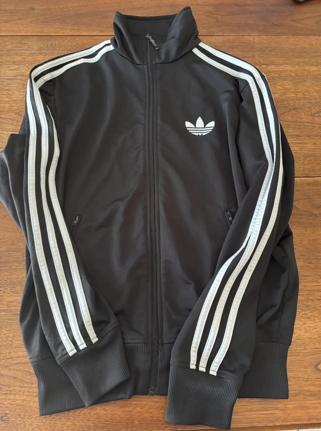 Adidas Black Track Jacket image indicator(8)
