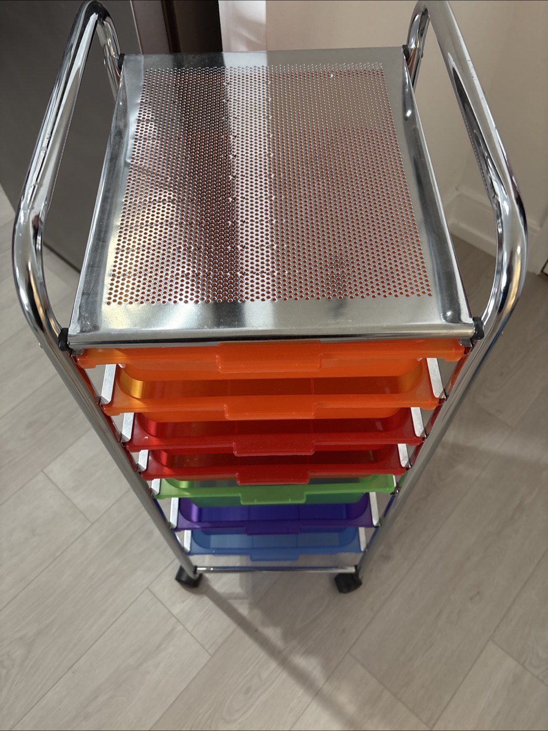 Craft Cart with Rainbow Drawers - photo 2