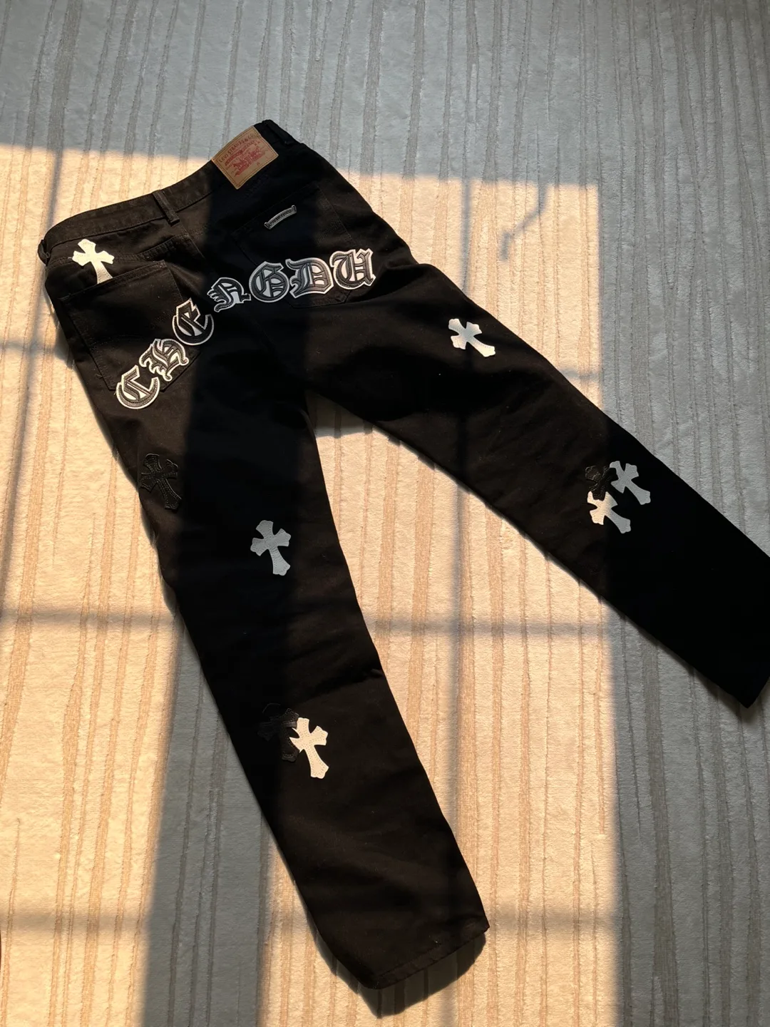 Chrome Hearts x Levi's Black Jeans image indicator(4)
