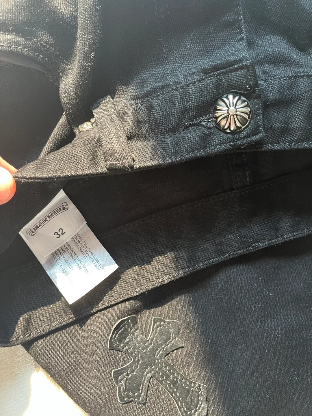 Chrome Hearts x Levi's Black Jeans image indicator(7)