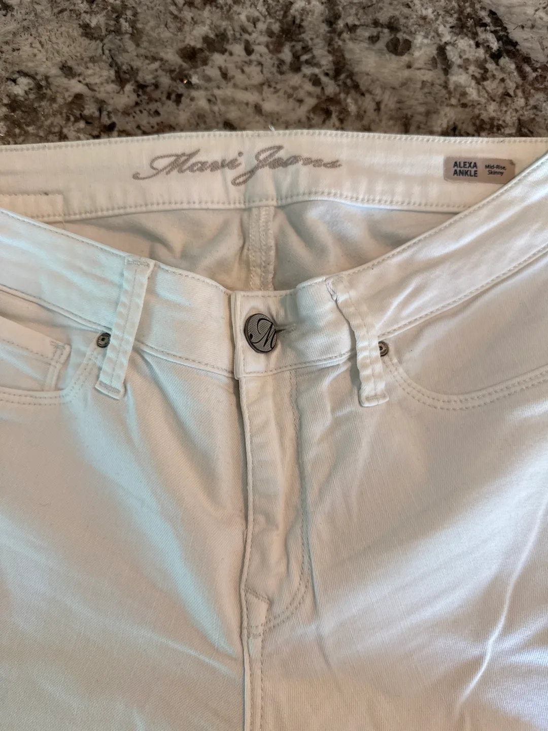 Mavi Alexa Mid-Rise Ankle Skinny Jeans image indicator(2)