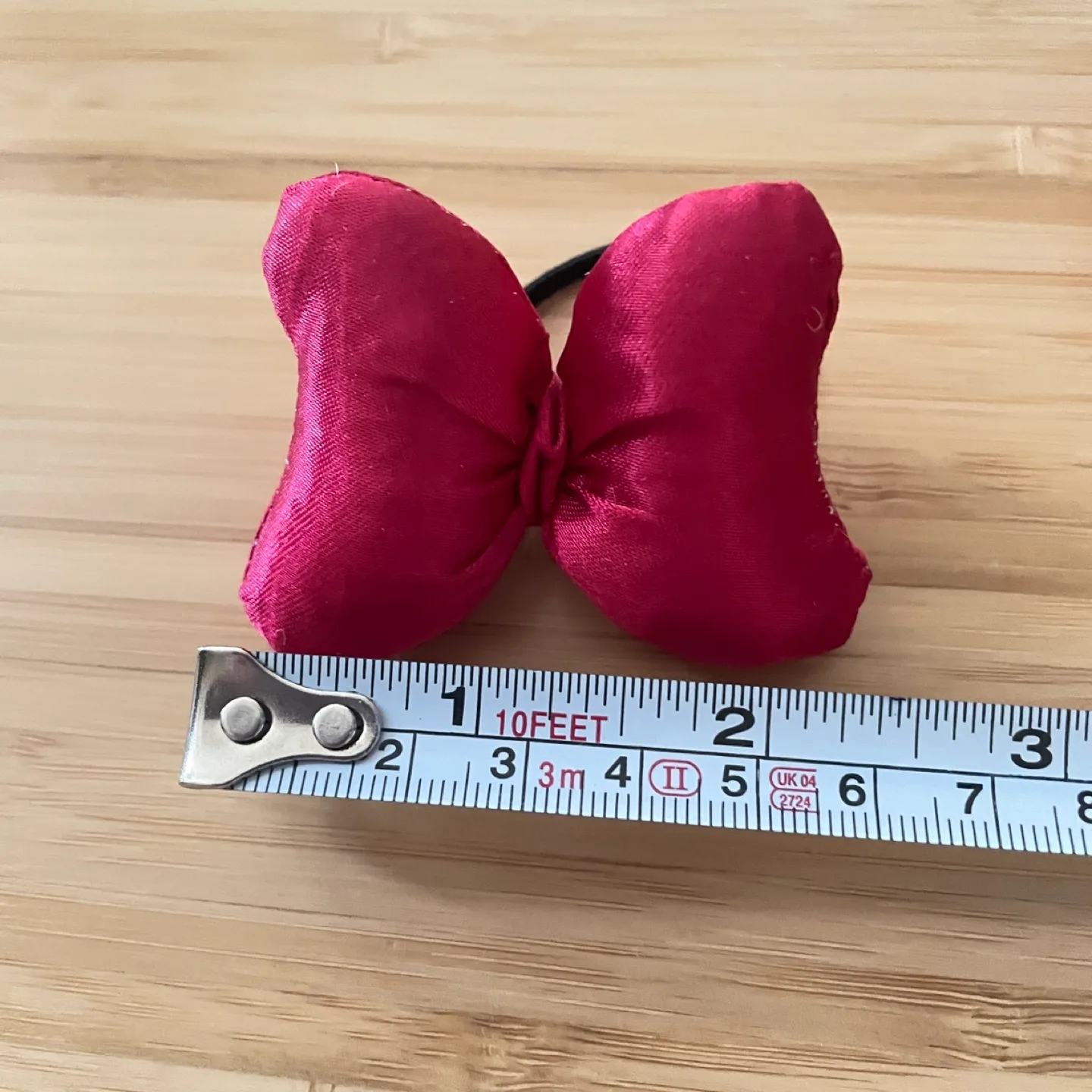 🧡Red Bow Hair Ties 2 pieces image indicator(3)