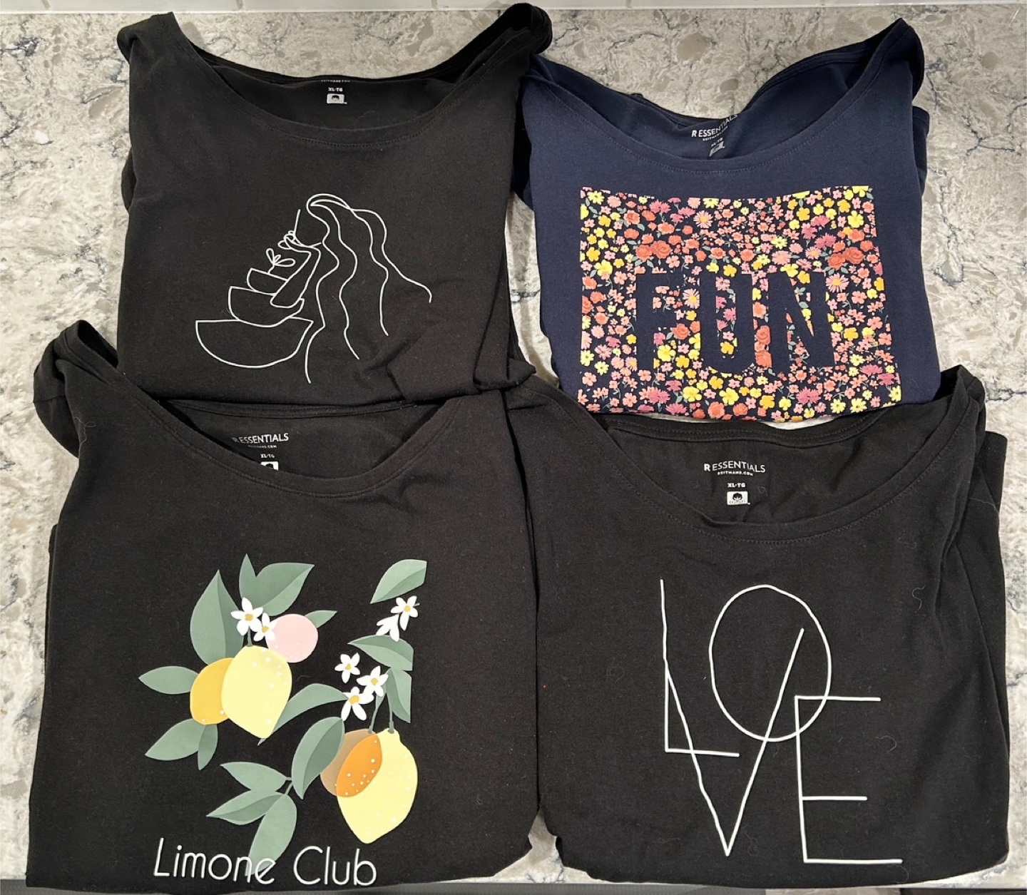 Women’s Printed Casual T-shirts (Reitmans)