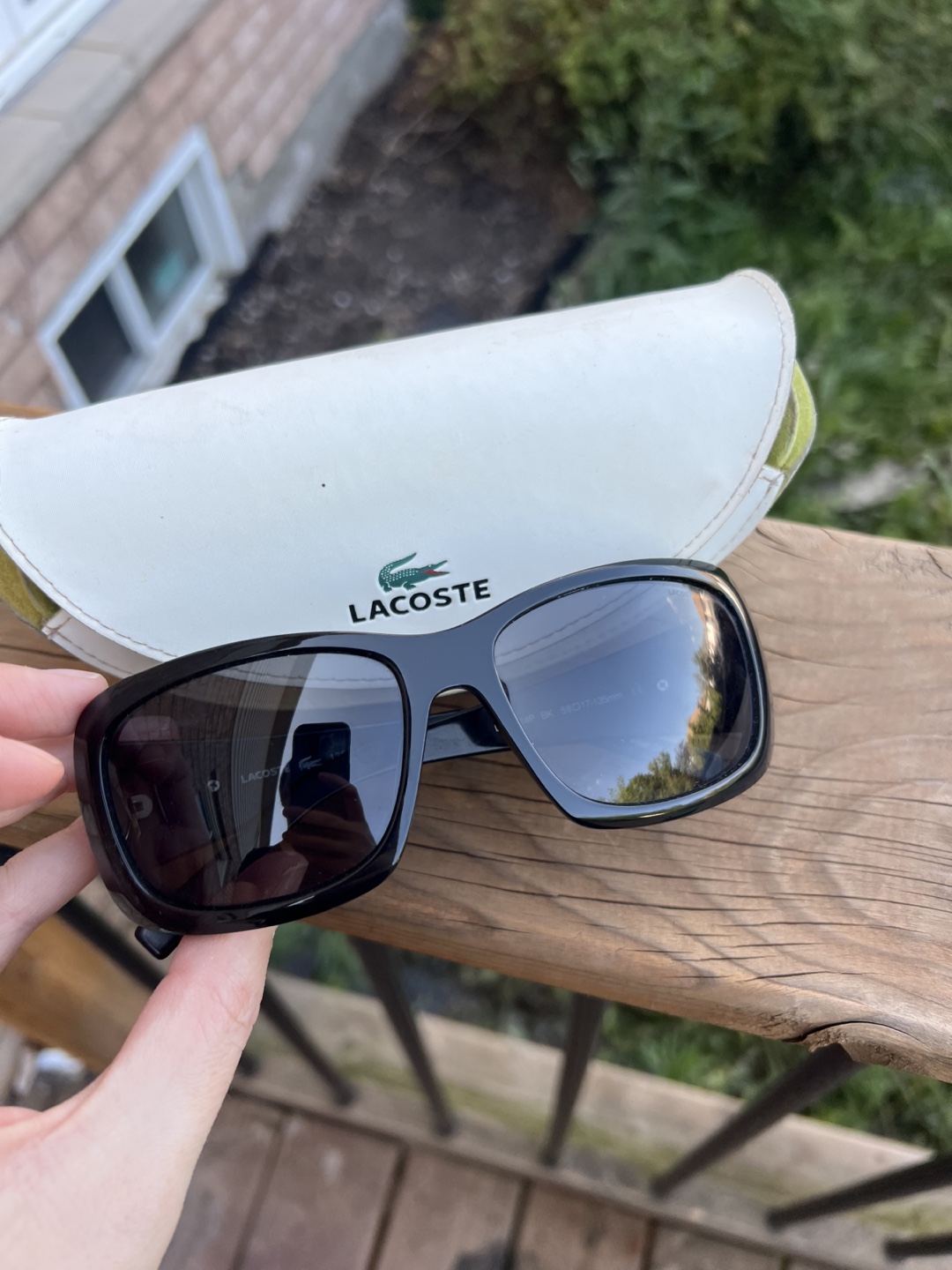 Lacoste Black Sunglasses