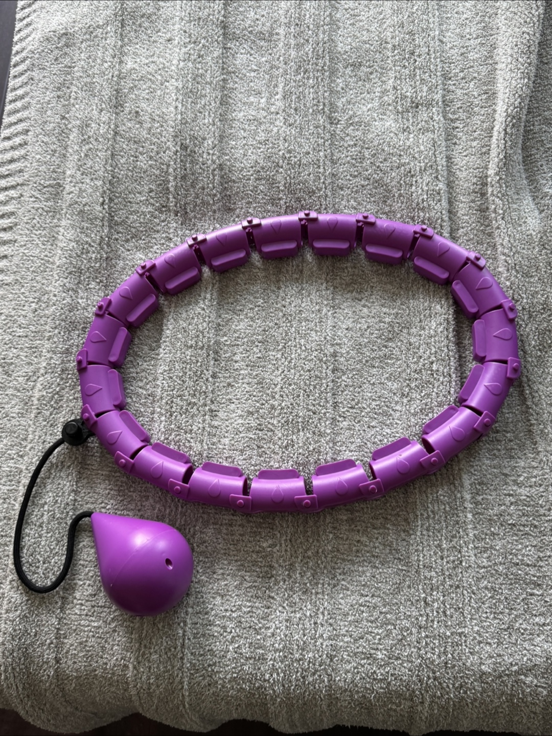 Purple Weighted Hula Hoop