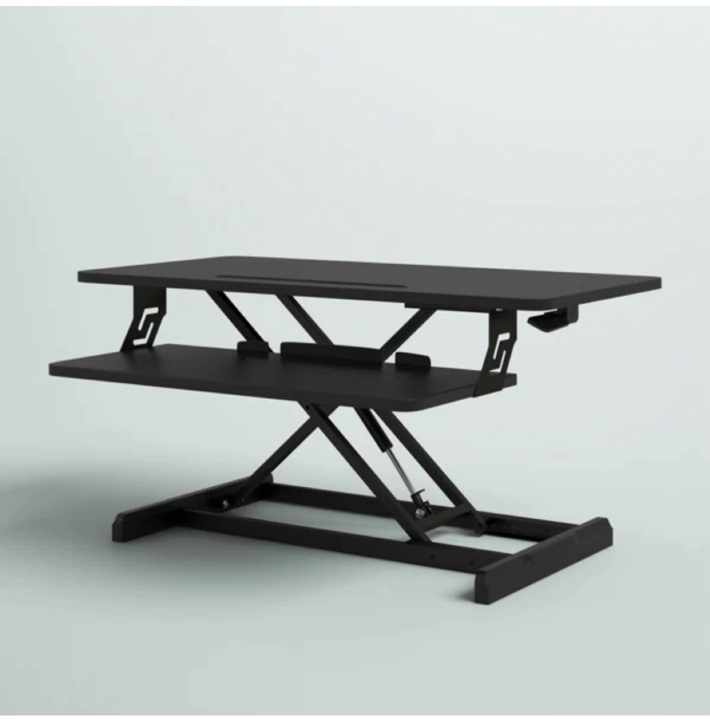 Black Standing Desk Converter 32" x 19.5"