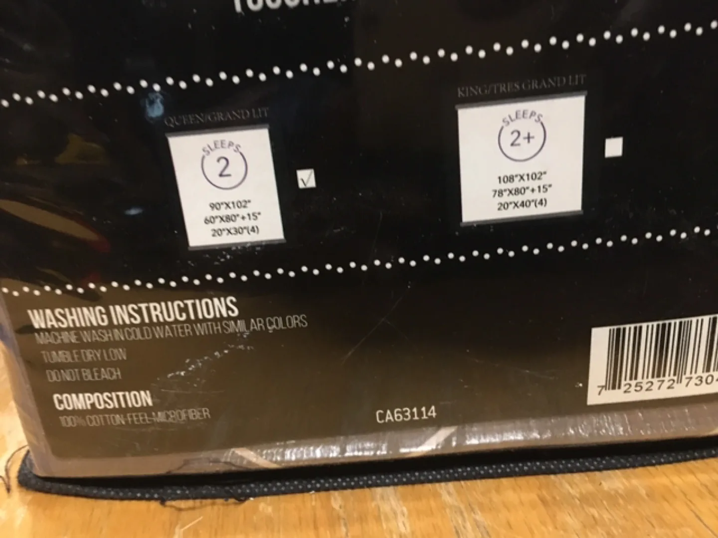 IH Queen Size 6-Piece Bed Sheet Set - NEW image indicator(4)