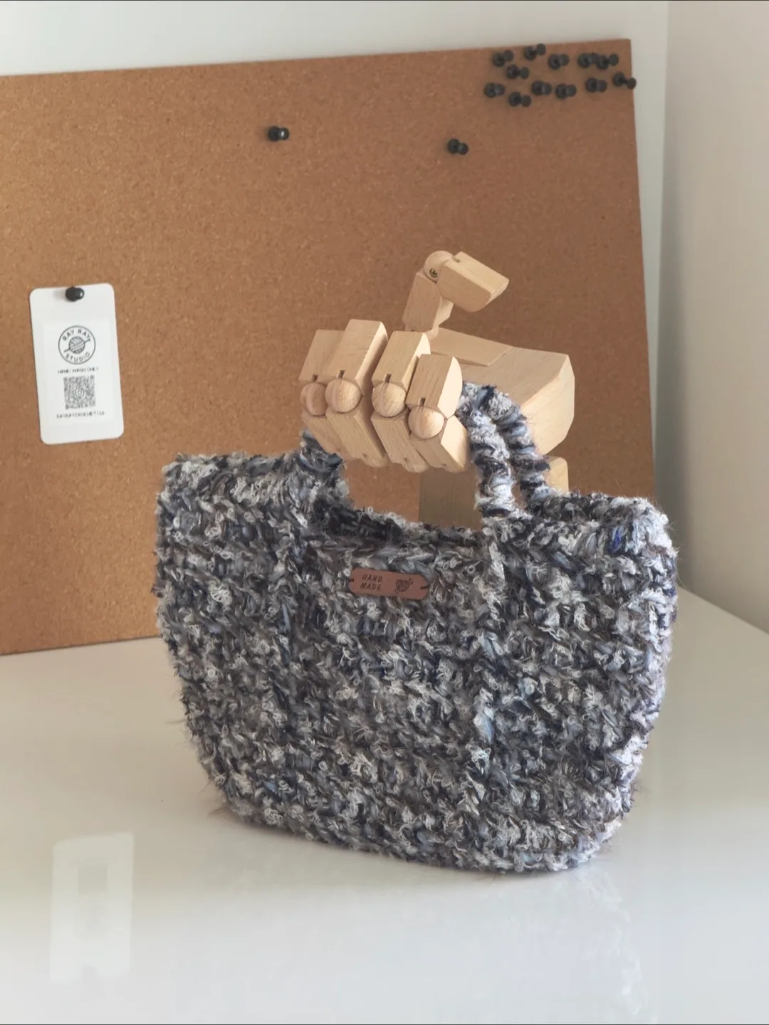 Handmade Crochet Bag image indicator(3)