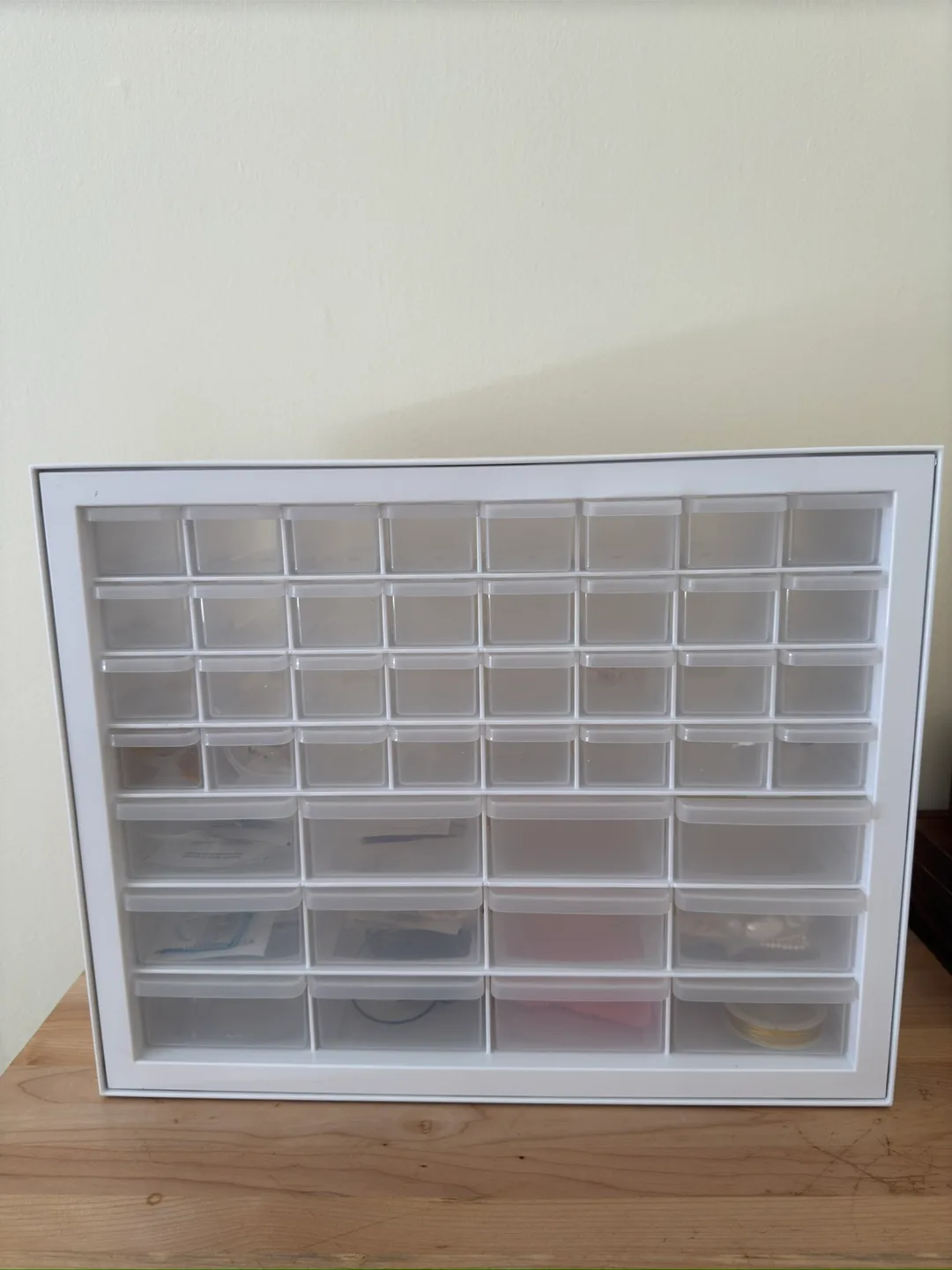 White Storage Drawer Cabinet thumbnail