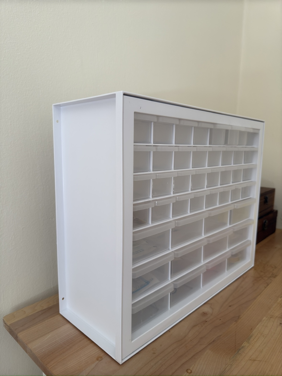 White Storage Drawer Cabinet - photo 5