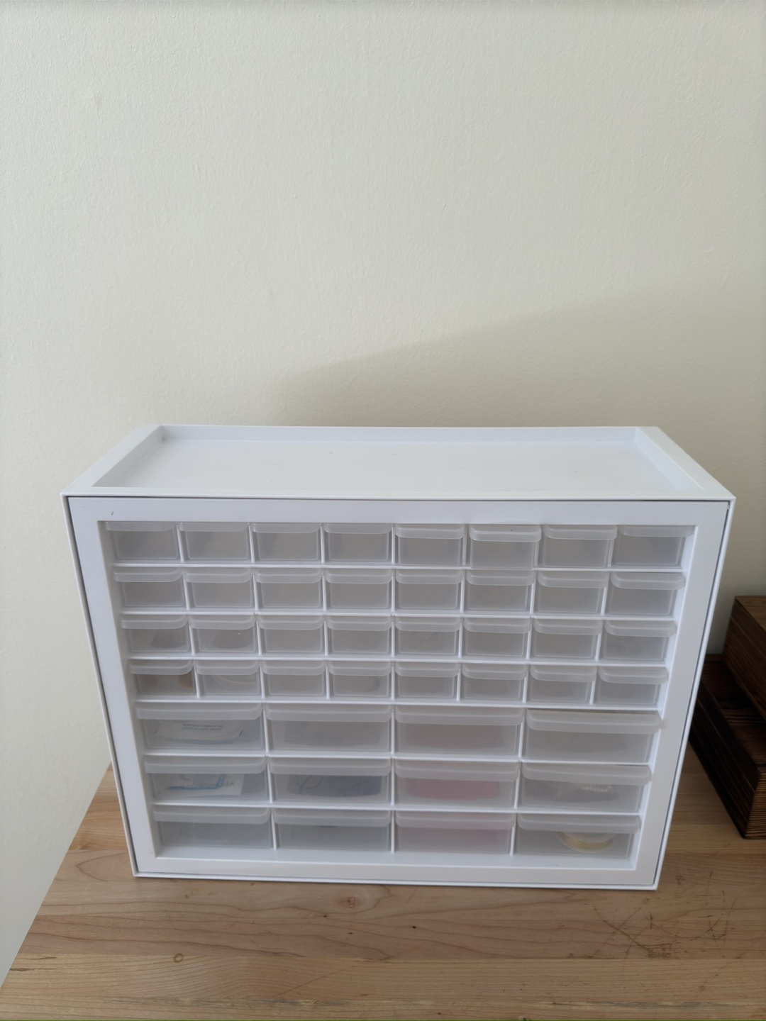 White Storage Drawer Cabinet - photo 3