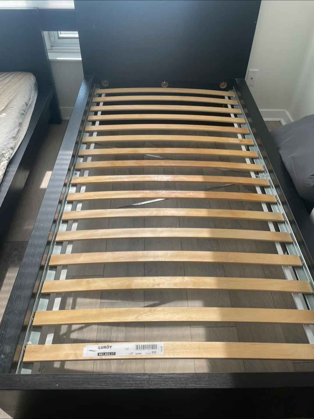 IKEA Luroy Bed frame & Bed slats thumbnail