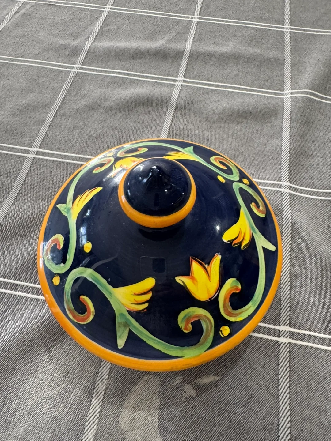 Vintage Italian Ceramic Lidded Jar image indicator(3)