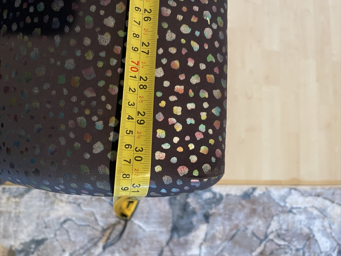 Unique Sofa - Black with Colourful Dots - photo 5