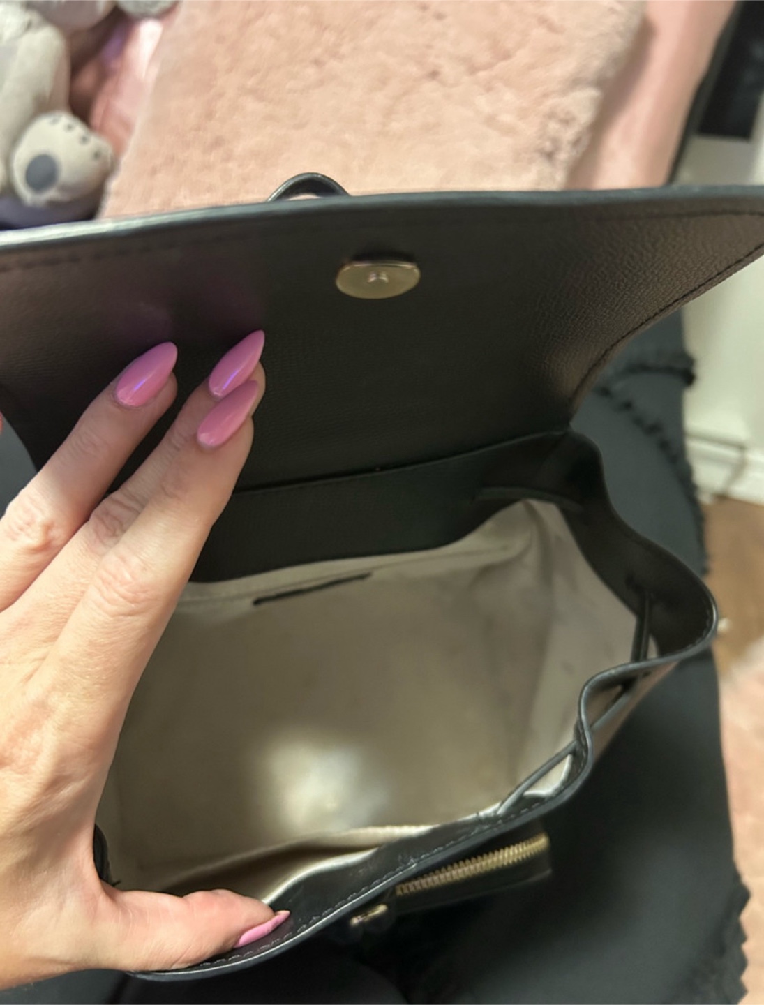 Kate Spade Black Leather Backpack - photo 3