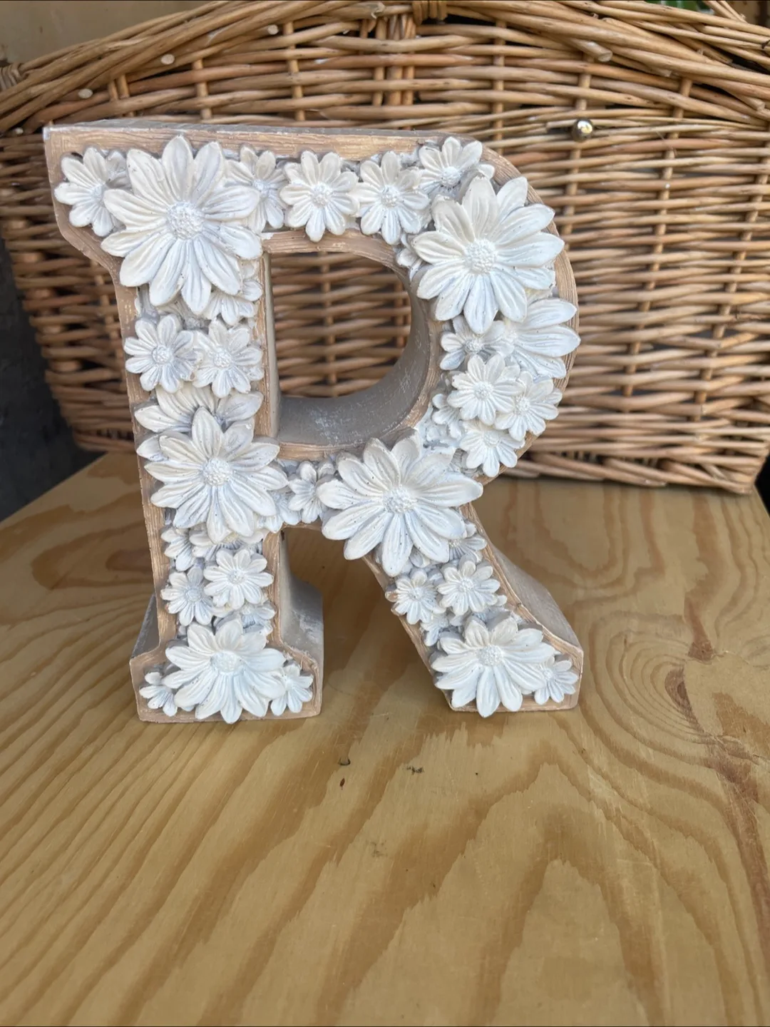 Ashland Cottage Floral Letter R Decor thumbnail