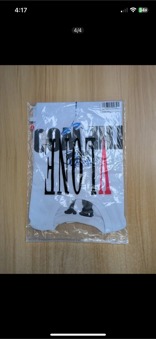 Vlone tee X Pop Smoke The Woo thumbnail