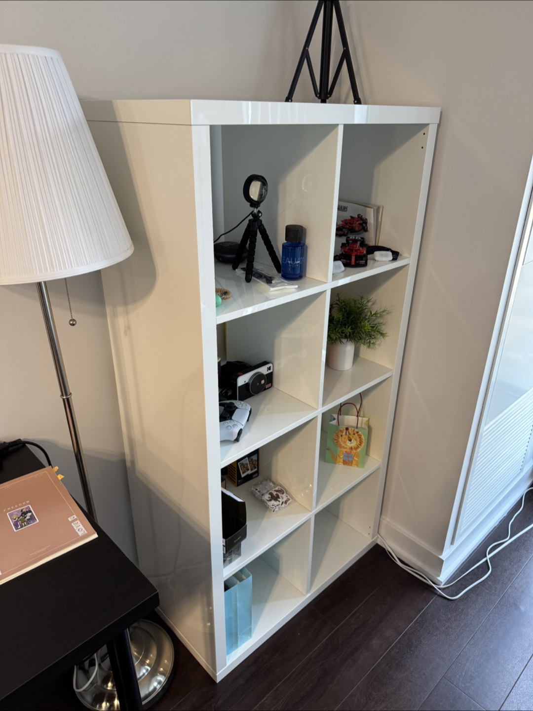 IKEA Kallax White Shelf Unit - photo 2