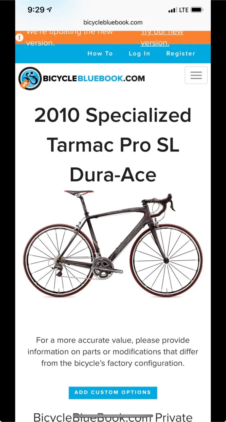 2010 Tarmac Pro SL Dura Ace size 52 thumbnail